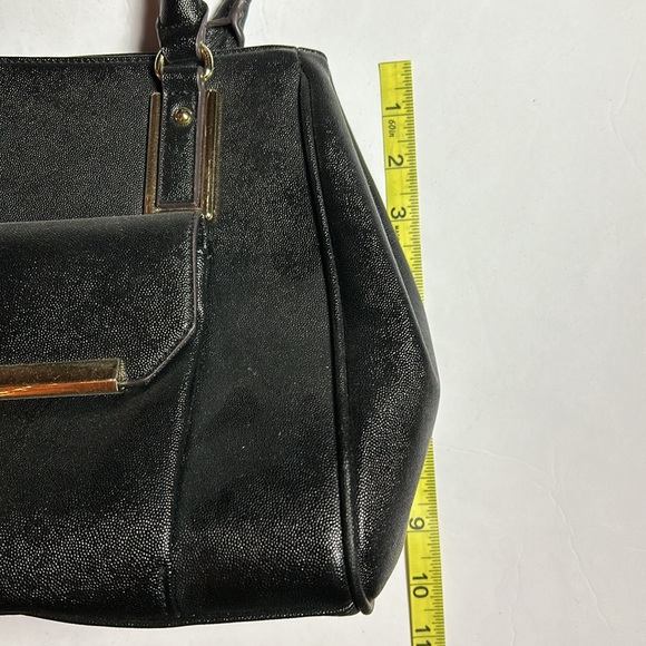 Anne Klein black satchel bag - Picture 7 of 8